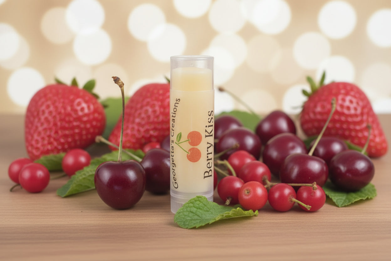 Berry Kiss (Cherry Berry Lip Balm) image 1