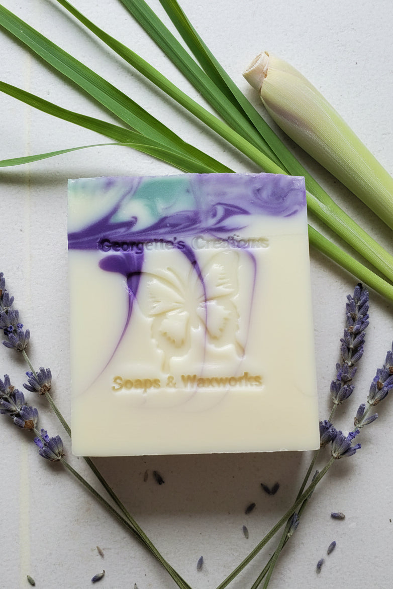 Lavender/Lemongrass Swirl image 0