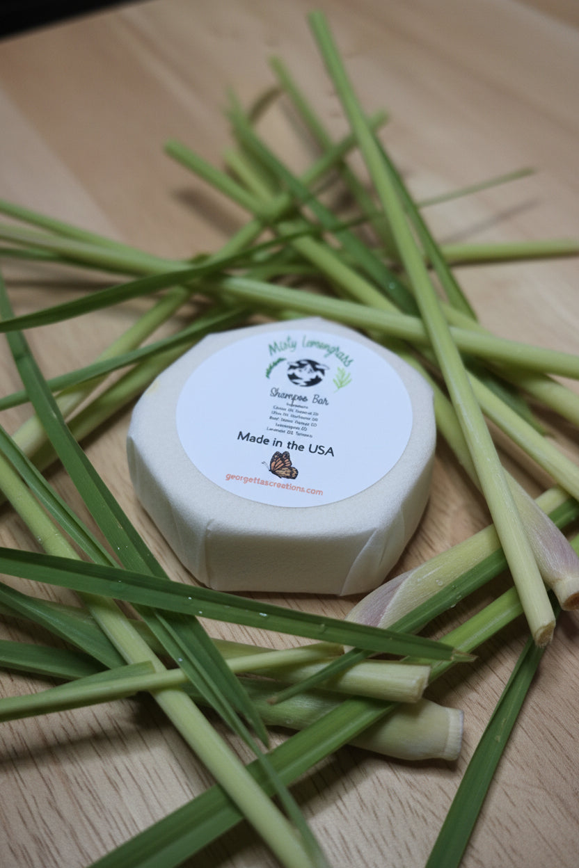 Misty Lemongrass Shampoo Bar image 0