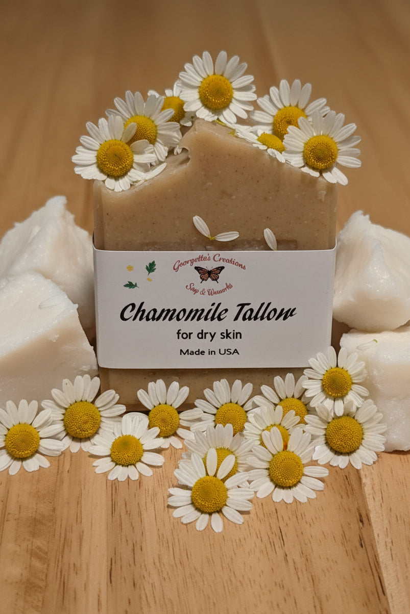 Chamomile Comfort (Chamomile Tallow for Dry Skin) image 1