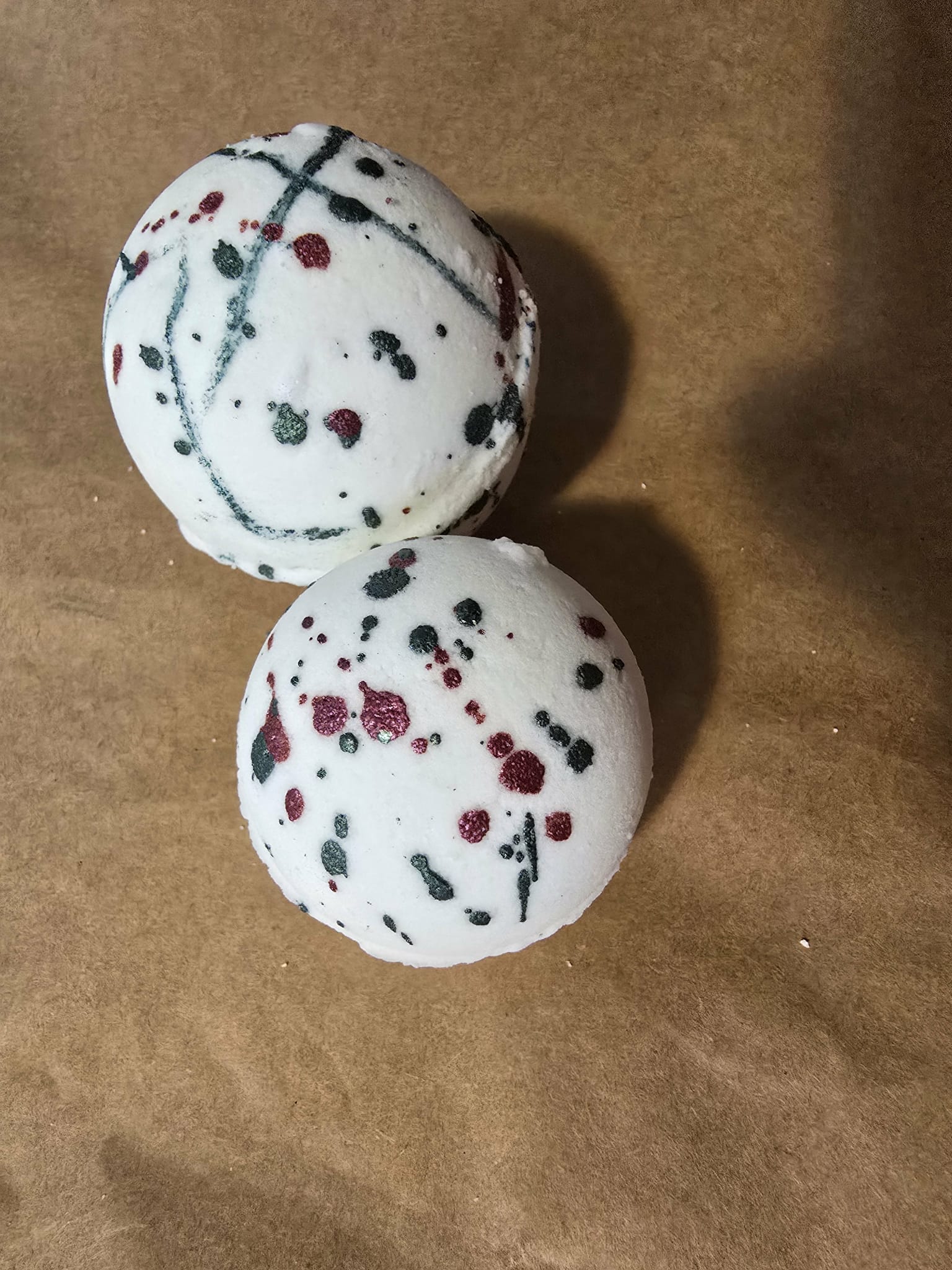Small Bath Bomb Peppermint Eucalyptus image 1