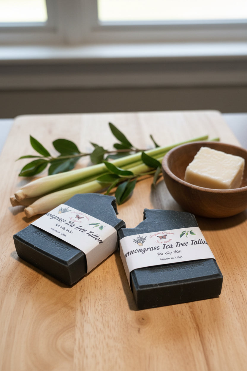 Lemongrass Tea Tree Tallow for Oily Skin image 1