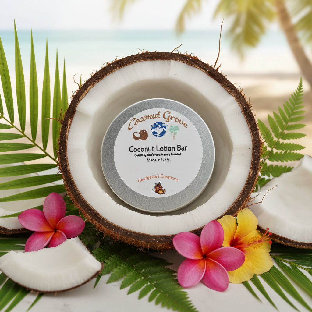 Coconut Grove Lotion Bar image 1