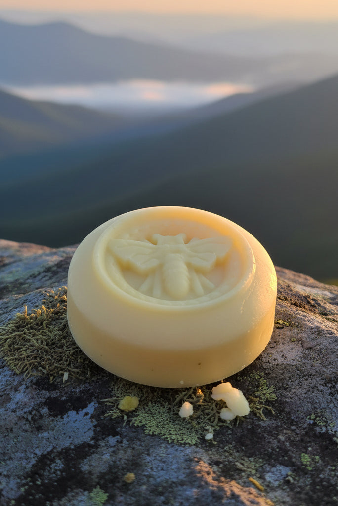 Golden Vanilla Lotion Bar image 0