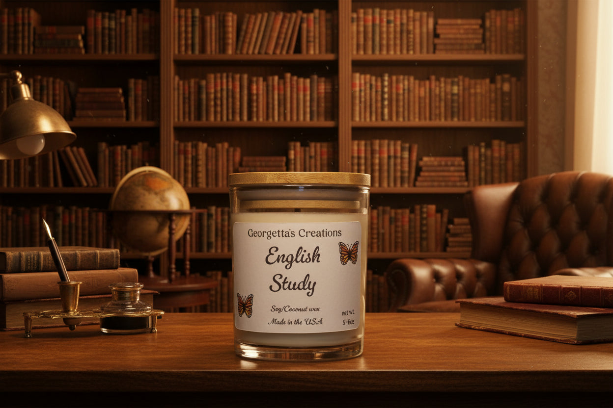 English Study Candle image 0
