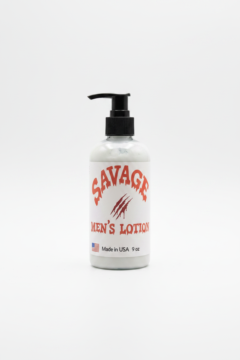 Savage Men's Lotion - Front