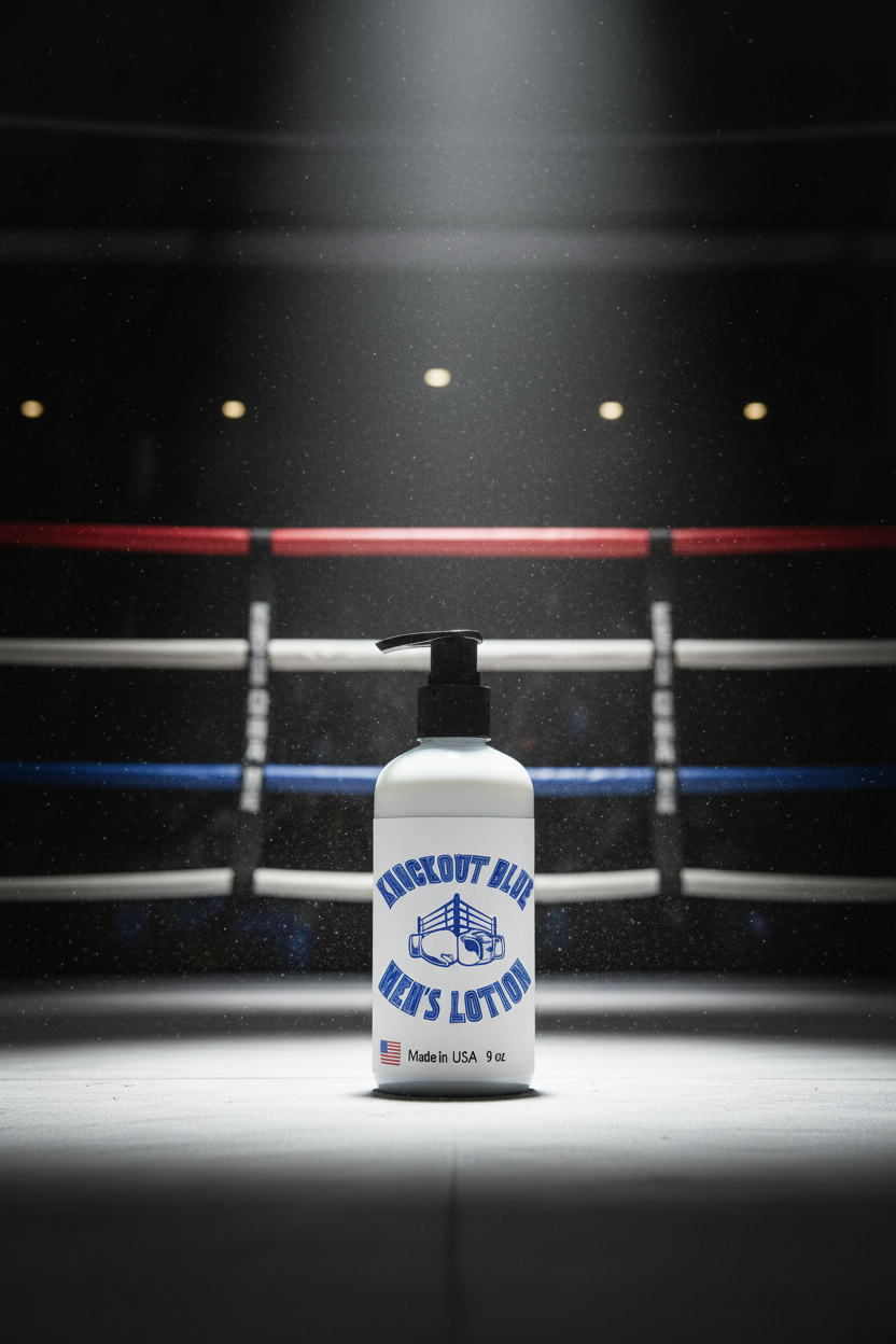 Knockout Blue Men's Lotion - Bright Ring